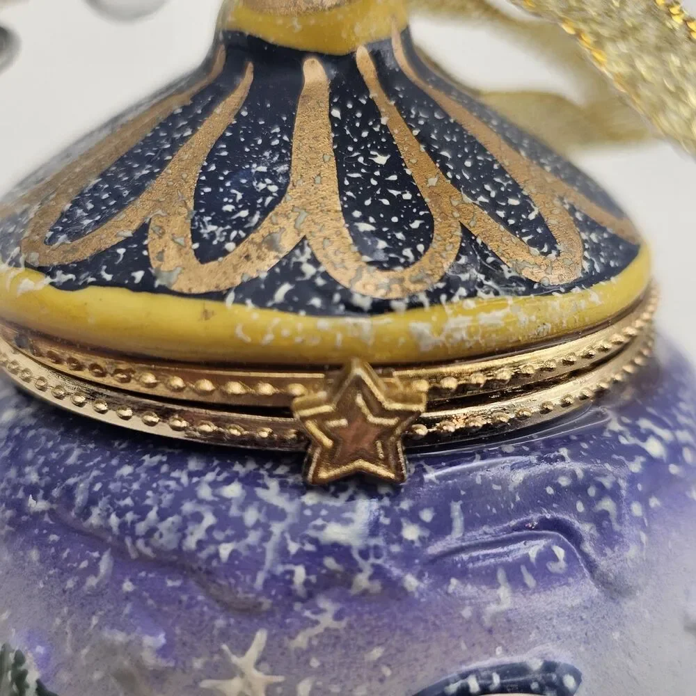 Christmas Ornament Trinket Box (SKU